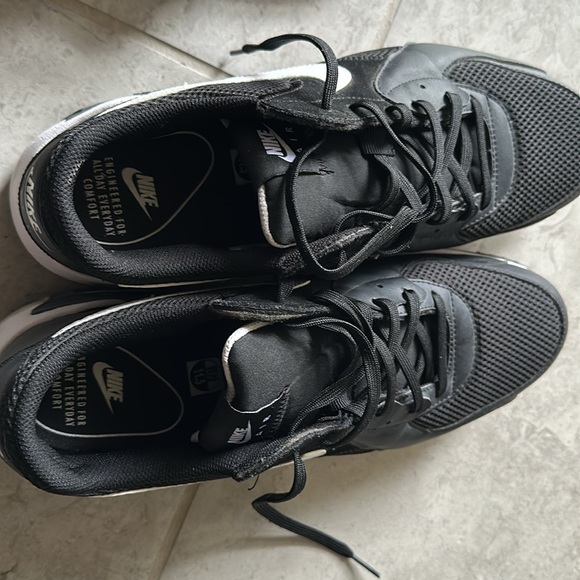 Fairly used Nike Air Max Excee in color black and white, US size 11.5. - Picture 4 of 14